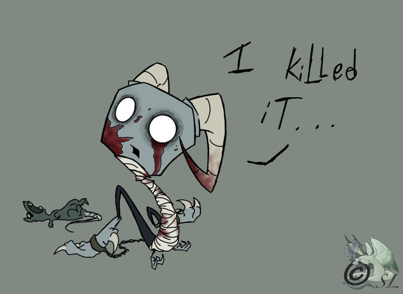 I Killed It. . . by The-Snowlion