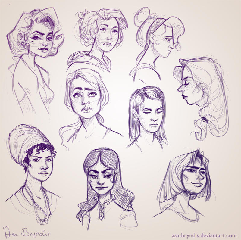 Sketch Dump VI by asa-bryndis