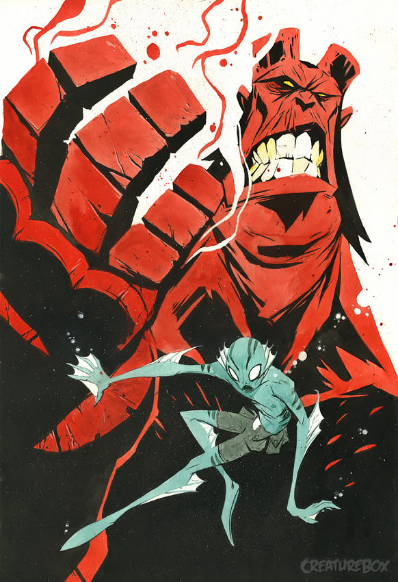 Hell and High Water: HeroesCon AA1004 and 1005 by CreatureBox