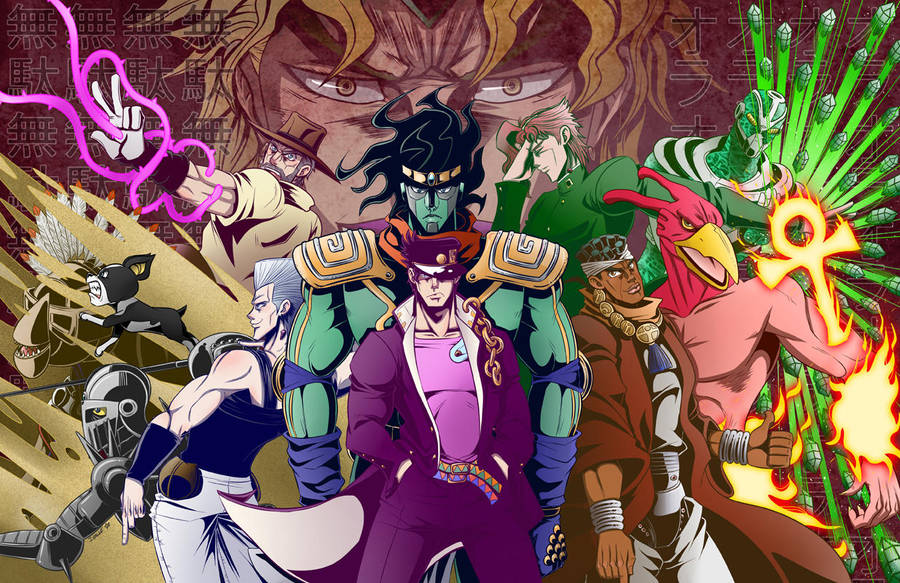 Jojo's Bizarre Adventure Stardust Crusaders by