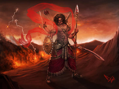 Skanda-The God Of War by molee