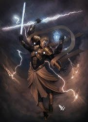 Indra: King of Gods by molee