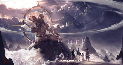 God of Wisdom by molee