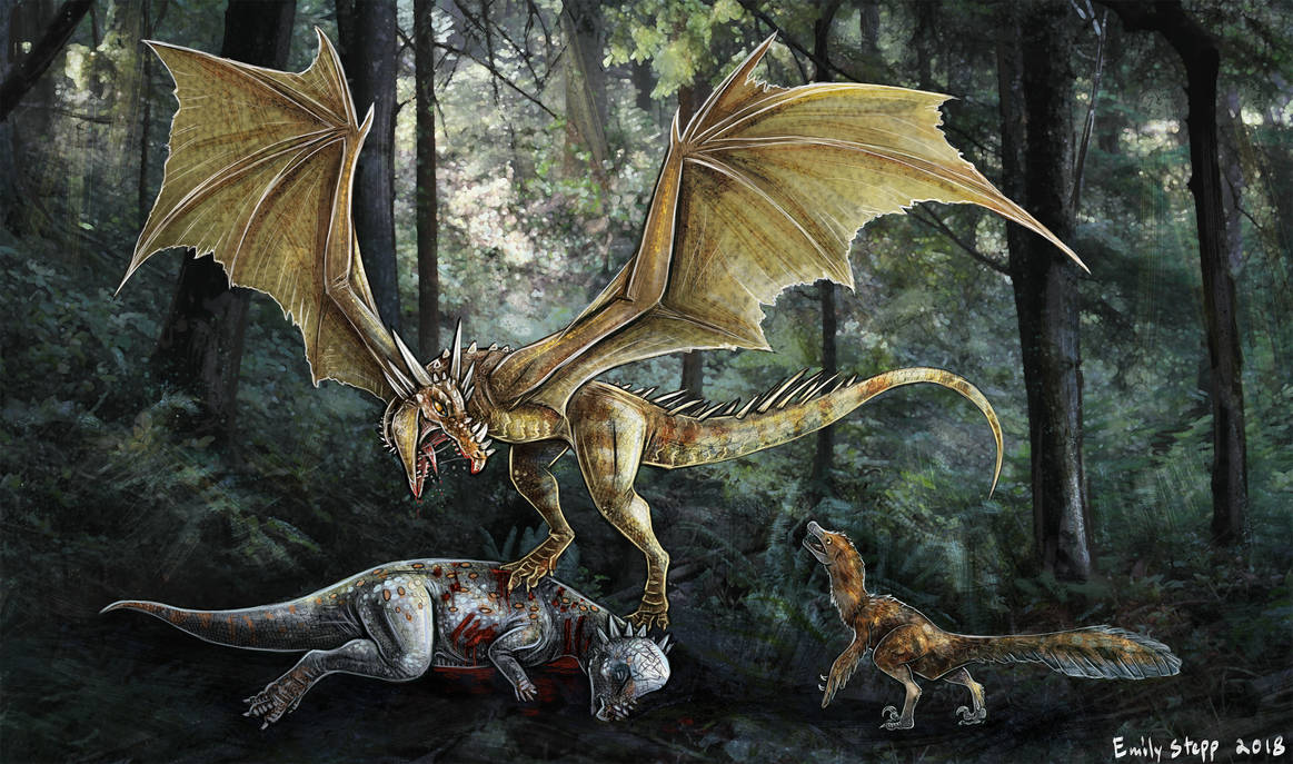 Dracorex hogwartsia Dragon Concept Commission 2 by EmilyStepp on DeviantArt