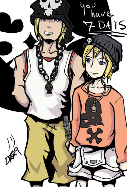 TWEWY :: 7 days by rhythmic-high