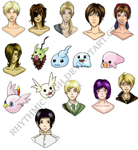 Misc :: Keychain goodness by rhythmic-high