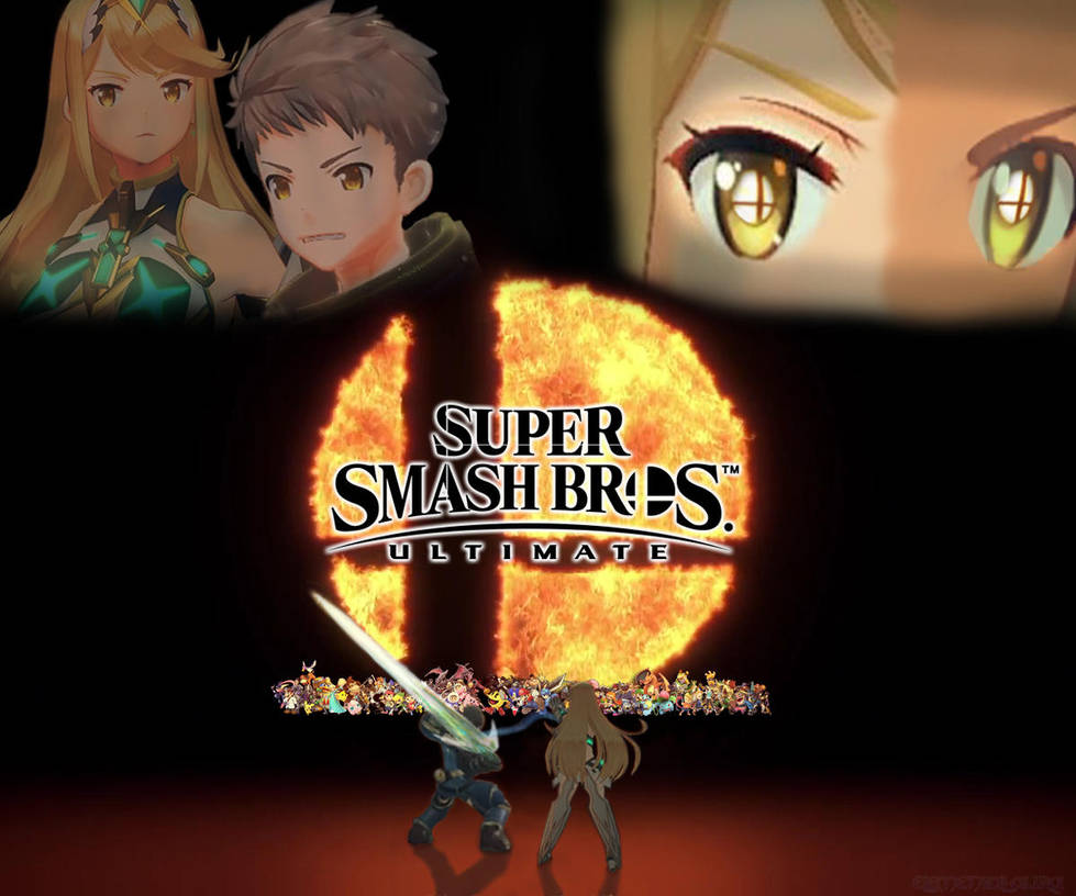 Rex for Super Smash Bros Ultimate *Mythra Version* by Elemental-Aura on DeviantArt