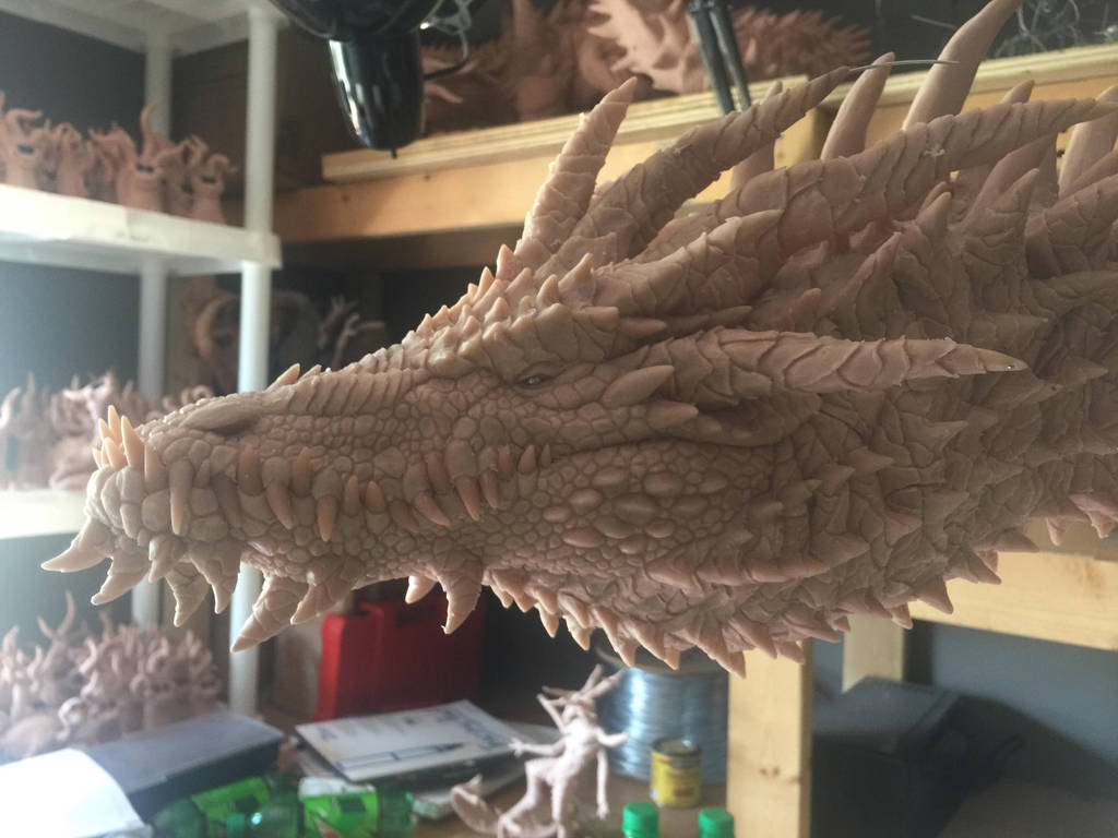 Titan Dragon WIP 10 by Tiamatus