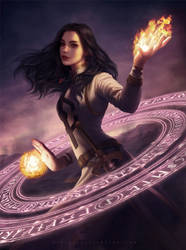.: Firecaster Bellamina :. by arhiee