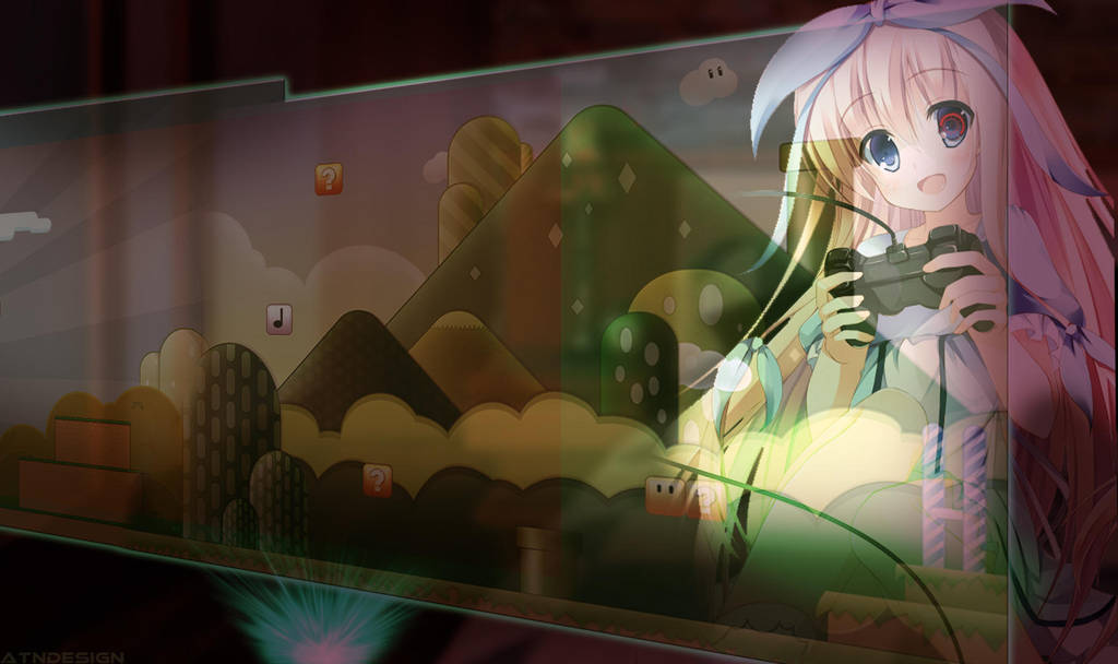 Anime Gaming Wallpaper By Ponydesign0 On Deviantart