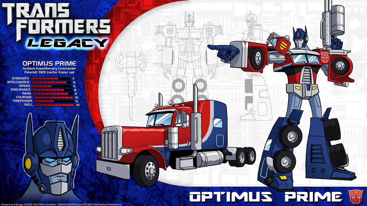 Transformers Legacy: Optimus Prime by CyRaptor