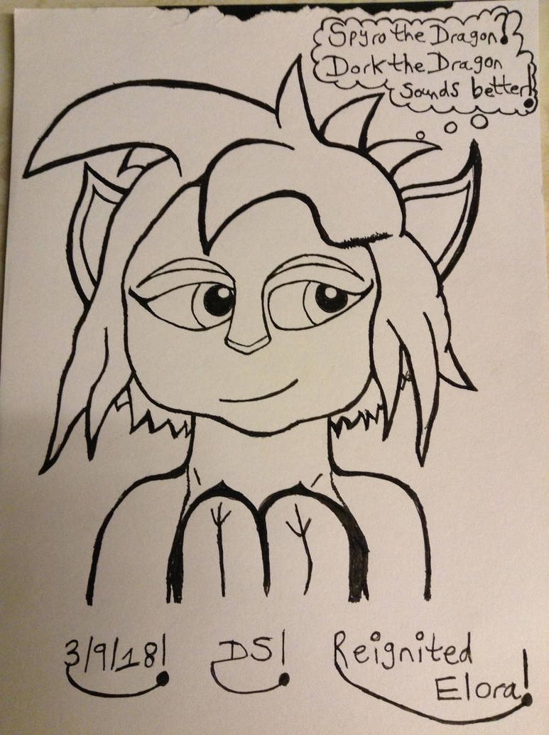 Spyro 2 - Reignited Elora Drawing Version 1 by DazzyADeviant