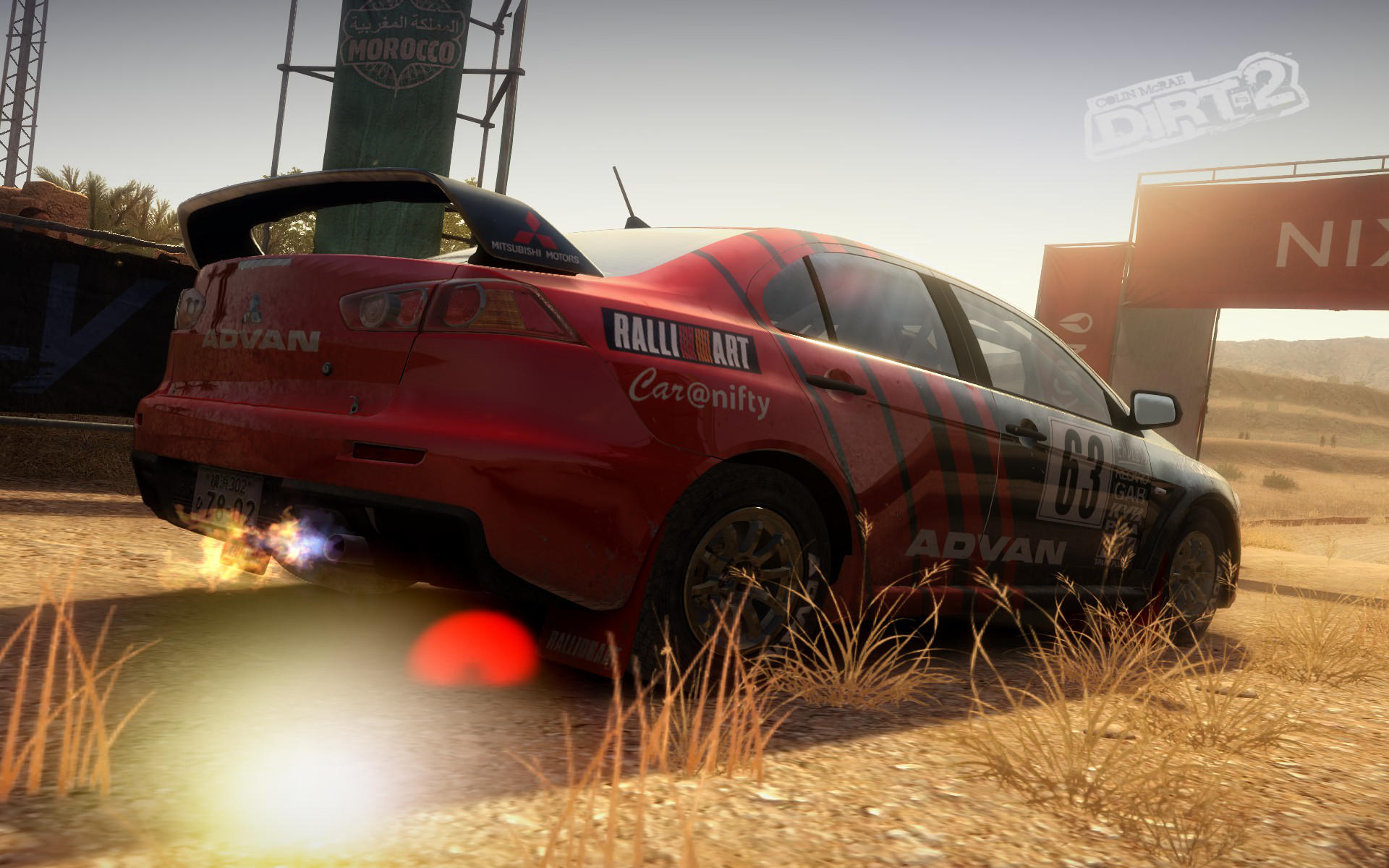 Rally art mitsubishi