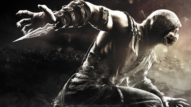 Mortal Kombat X Scorpion Wallpaper Hd By Mrkado On Deviantart