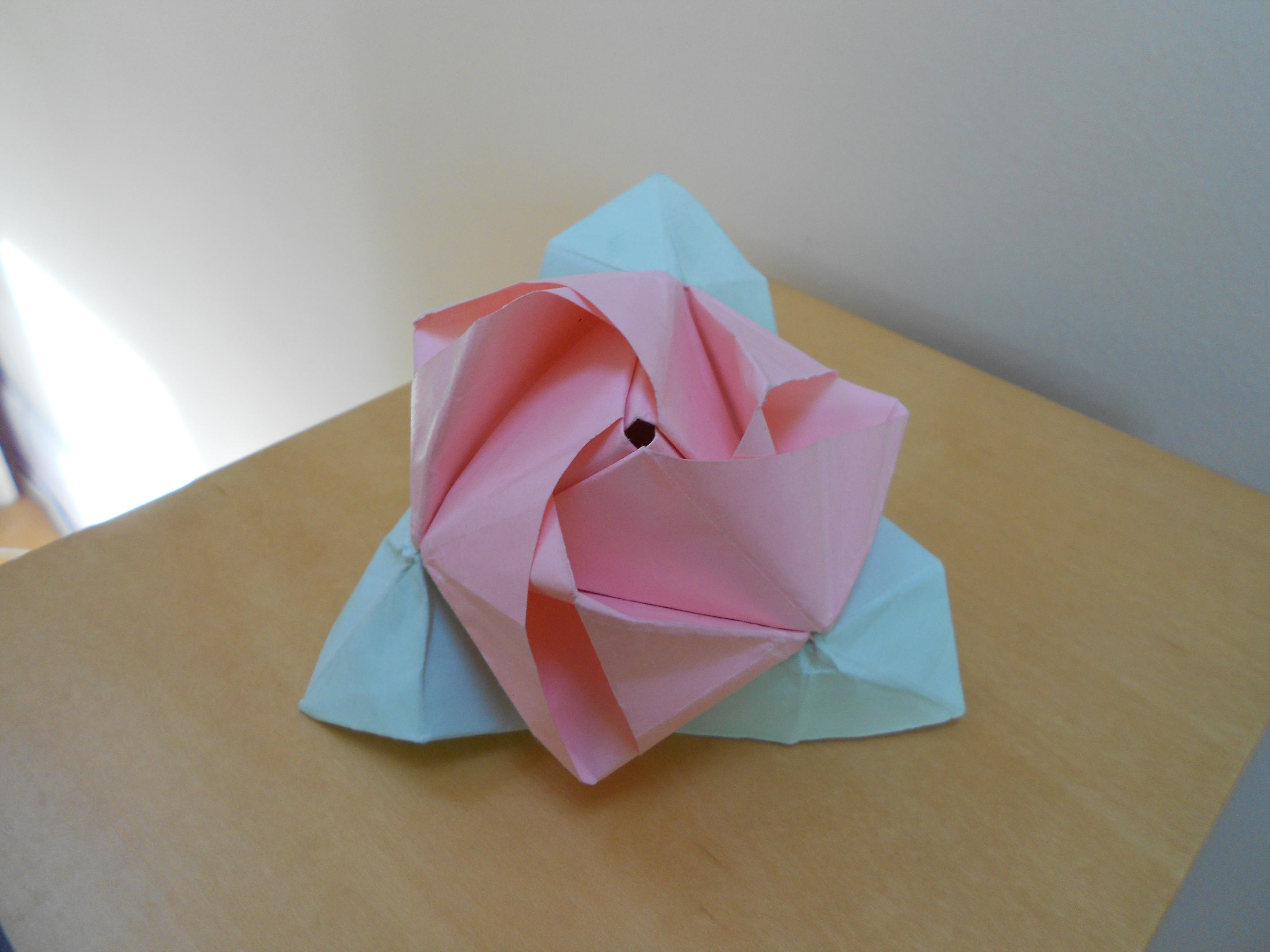 easy origami flower video reddit