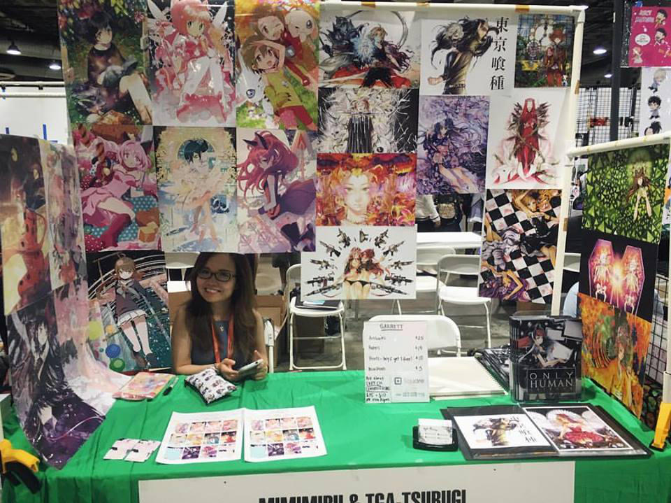 Anime Expo Artist Alley J48 W Mimi Miru By Tga Tsurugi On Deviantart