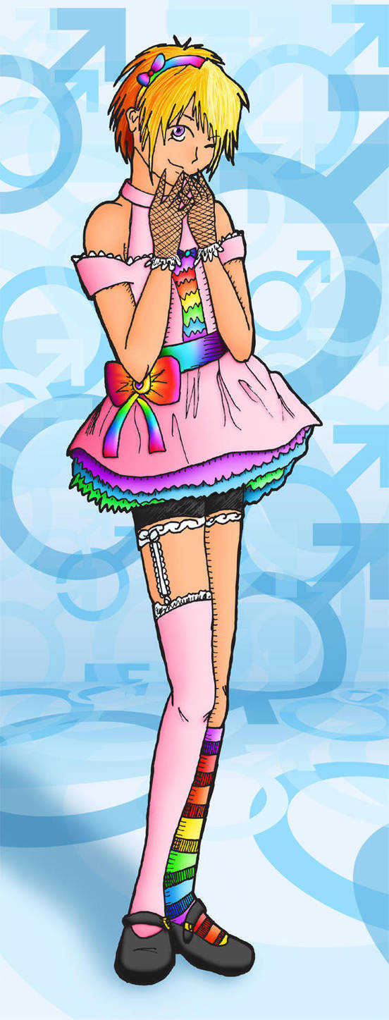 Boy in a Dress Collab by BeastGirl819 on DeviantArt