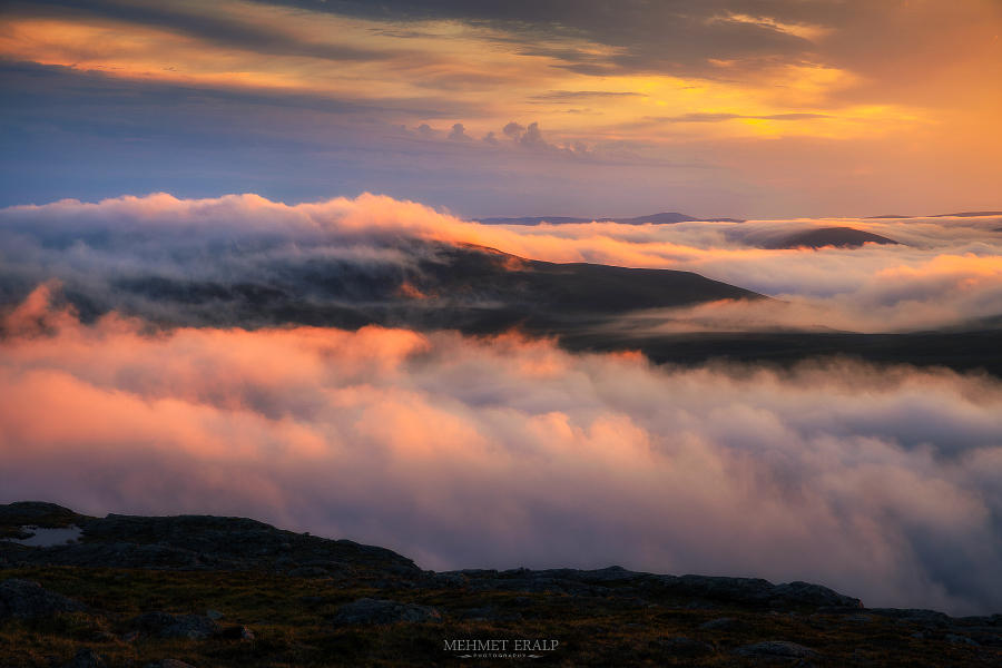 Saana Under Midnight Sun by m-eralp
