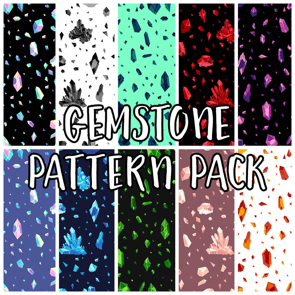 gemstone pattern pack by mayakern