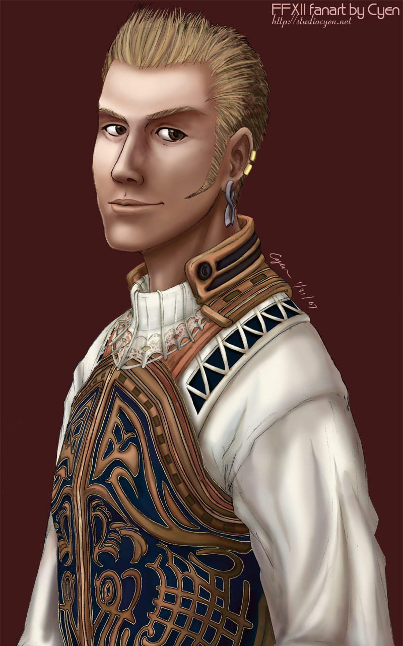 Balthier Portrait Redo by cyen