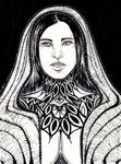Inktober - Day 9 - Divinity by seanpt