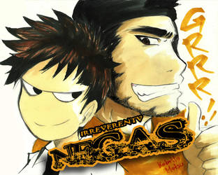 NEGAS IRREVERENTV FAN ART by Kobatta