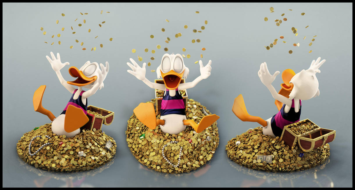 Uncle Scrooge: Shower by EderCarfagnini