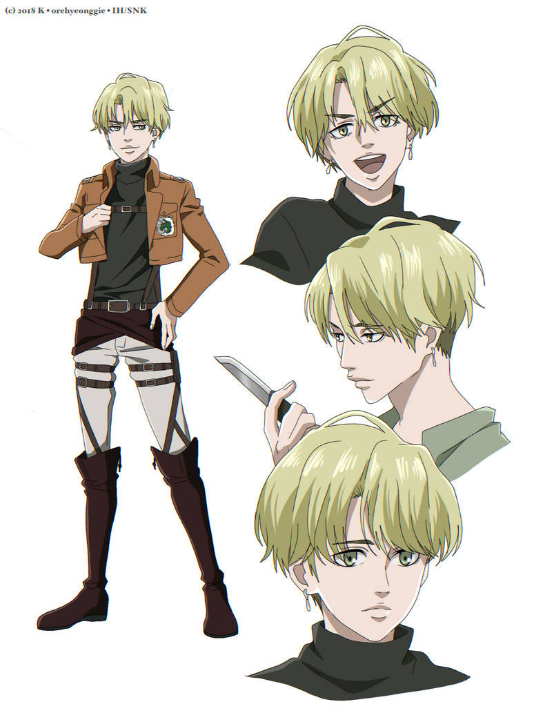 Shingeki No Kyojin Oc Aaron By Orehyeonggie On Deviantart 