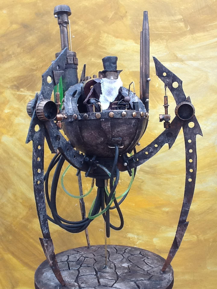 Professor's Patented Steampowered Perambulator by impsandthings
