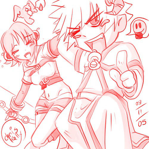 Kitsune and GM-Yuber by Chris-K