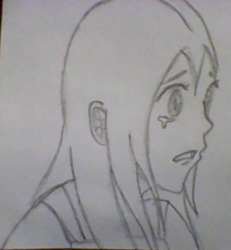 Crying Girl 3 4 Side View By Crytpiclick On Deviantart