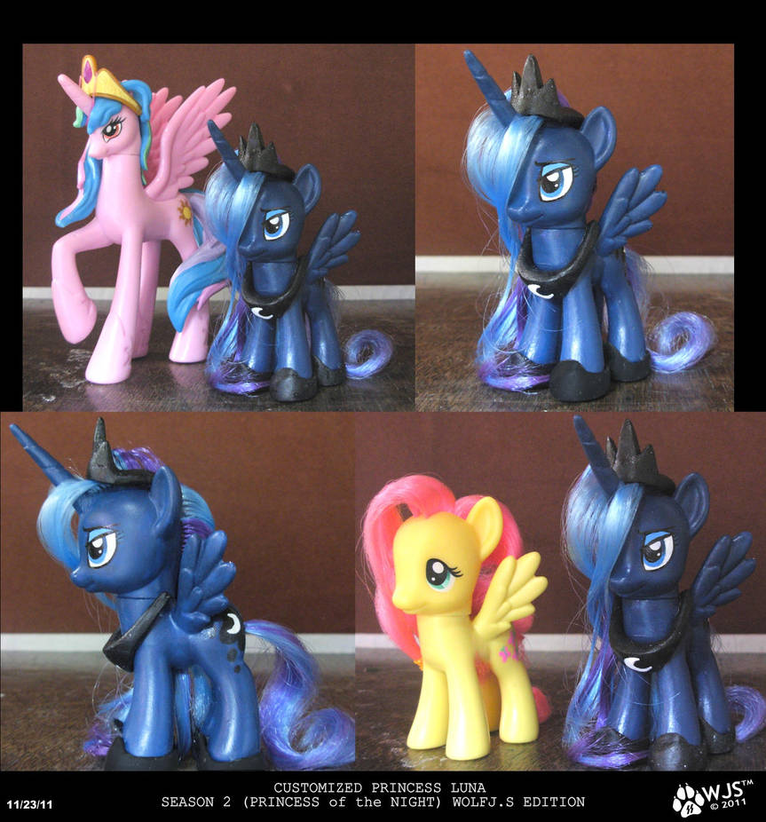Custom Princess Luna toy by wolfjedisamuel