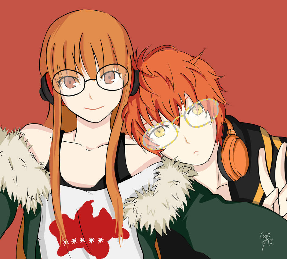 fanart persona 5 x