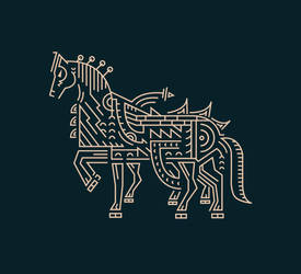 Sleipnir by shoelesspeacock