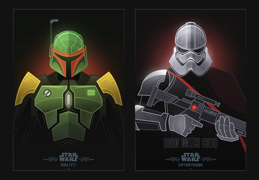 Star Wars Villains by shoelesspeacock