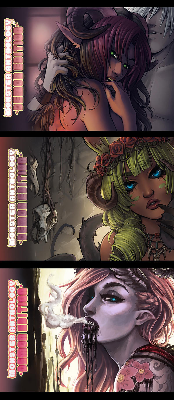 monster anthology previews by hchan