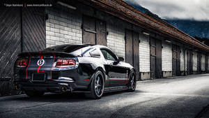 Black Shelby GT500 by AmericanMuscle