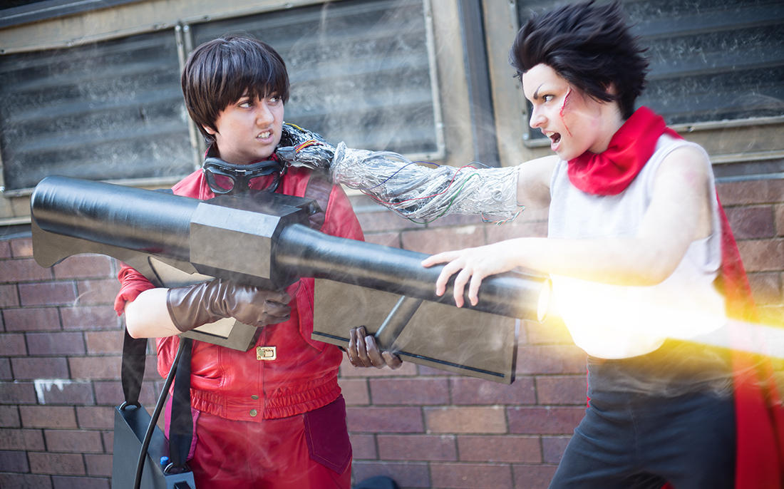Akira Battle by stillreflection