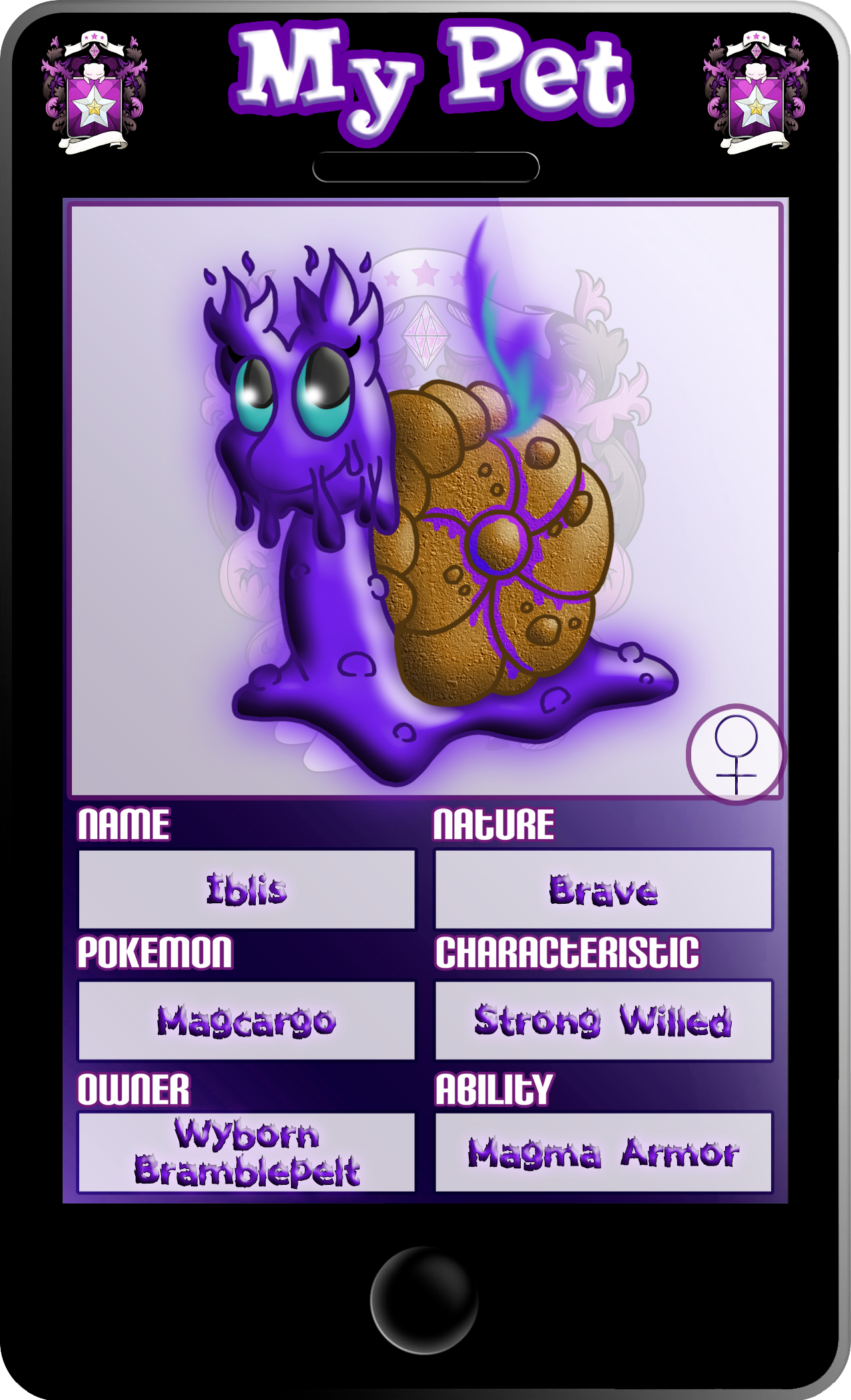 PKMNA: Wyborn's Pets - Iblis by Rapha-chan