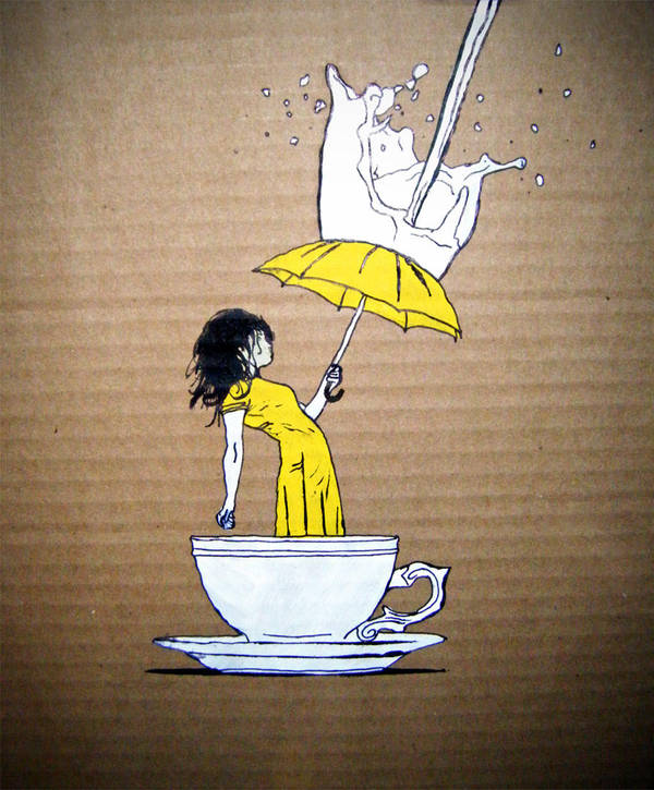 when it rains- stencil by ueris