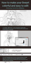 Color Lineart Tutorial by anikakinka