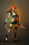 character design: Kasia by anikakinka