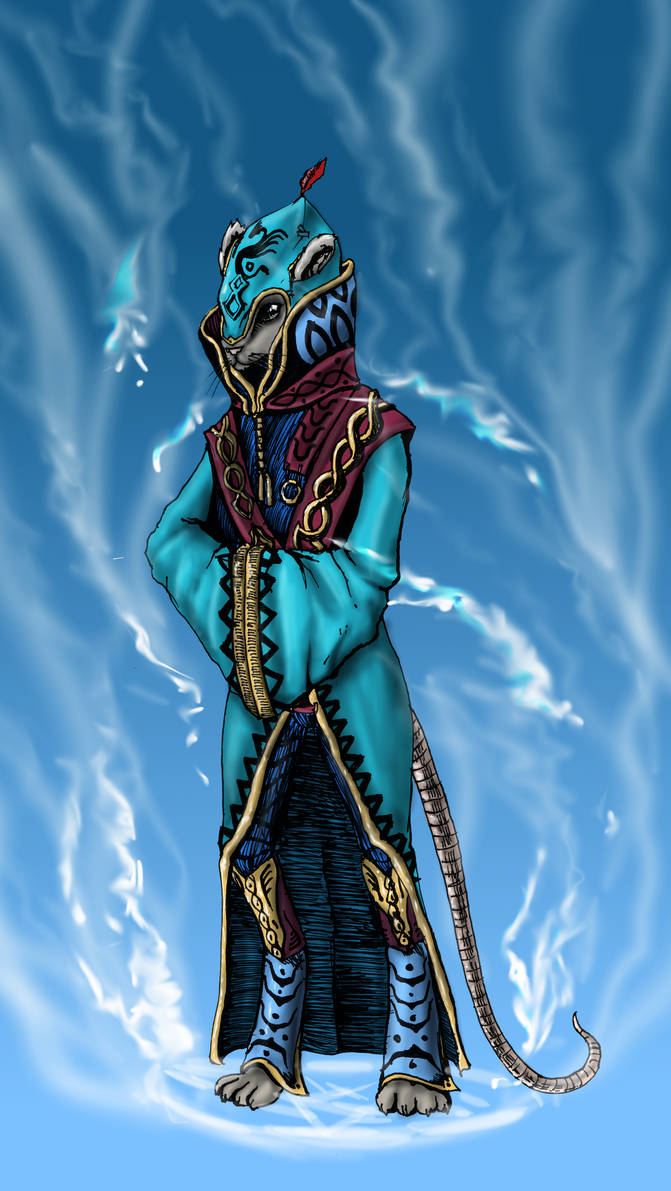 Imaginarium 18 : Mysterious man by Khelian-Elfinde