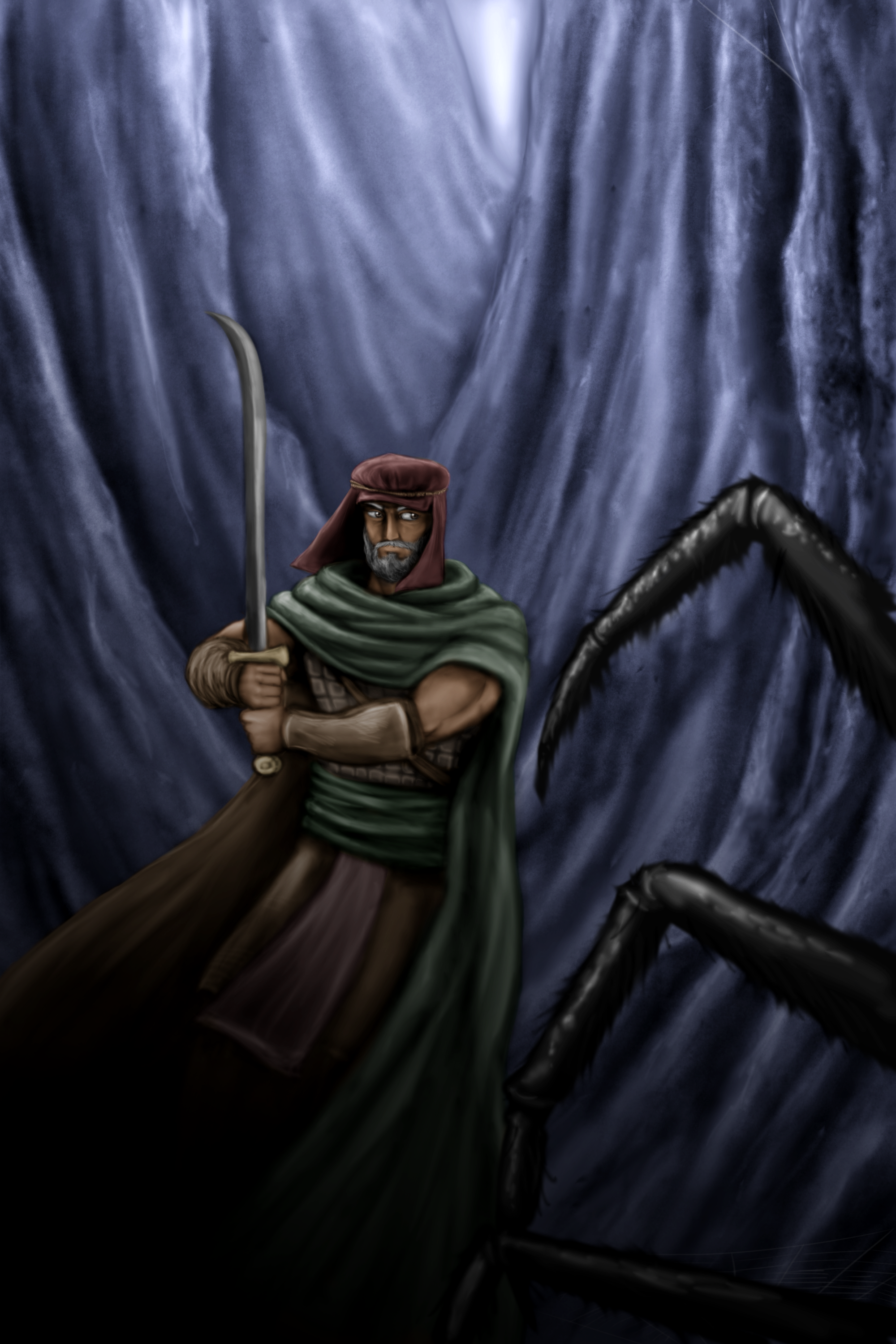 Imaginarium 21 : Lurk vs the spider (Video below) by Khelian-Elfinde