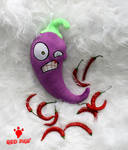 Plants vs Zombie 2 - Toxic Jalapeno OC Plush by Lavim