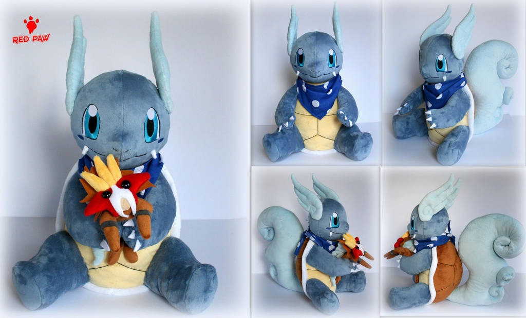 Pokemon - Wartortle OC Bubble - Plush by Lavim Pokemon - Wartortle OC Bubble - Plush by Lavim