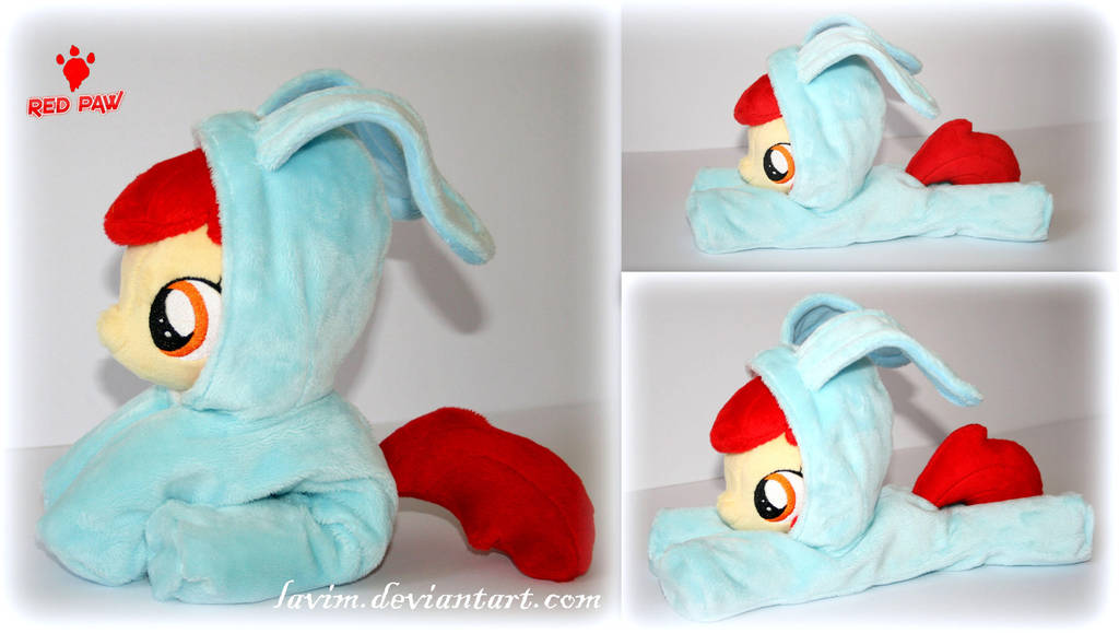 My Little Pony Apple Bloom in a Bunny Suit by Lavim