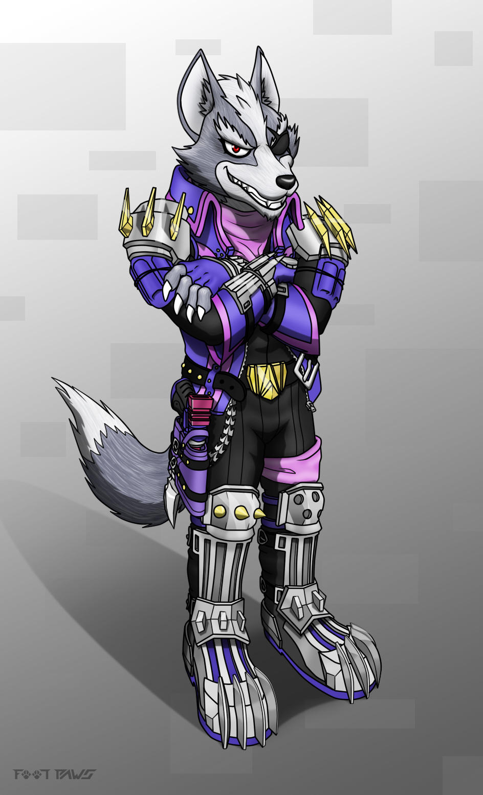 Wolf O Donnel by Foot-paws on DeviantArt