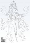 Commission Sample - A Inks by lires