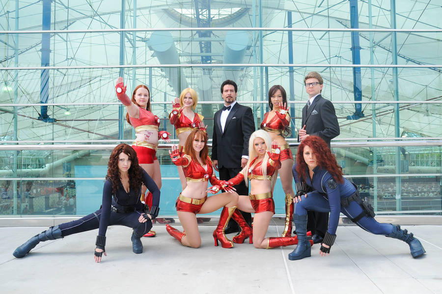 Cosplay- Ironette and Co. by rabid-potato